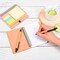 12 Packs Lined Spiral Notebook Kraft Paper Cover Notepad with Pen in Holder, Sticky Notes and Page Marker Colored Index Tabs, 4.5“X5.5” Steno Pocket Business Notebook (12 Colors 12 Packs)